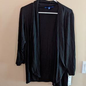 Black tunic cover-up